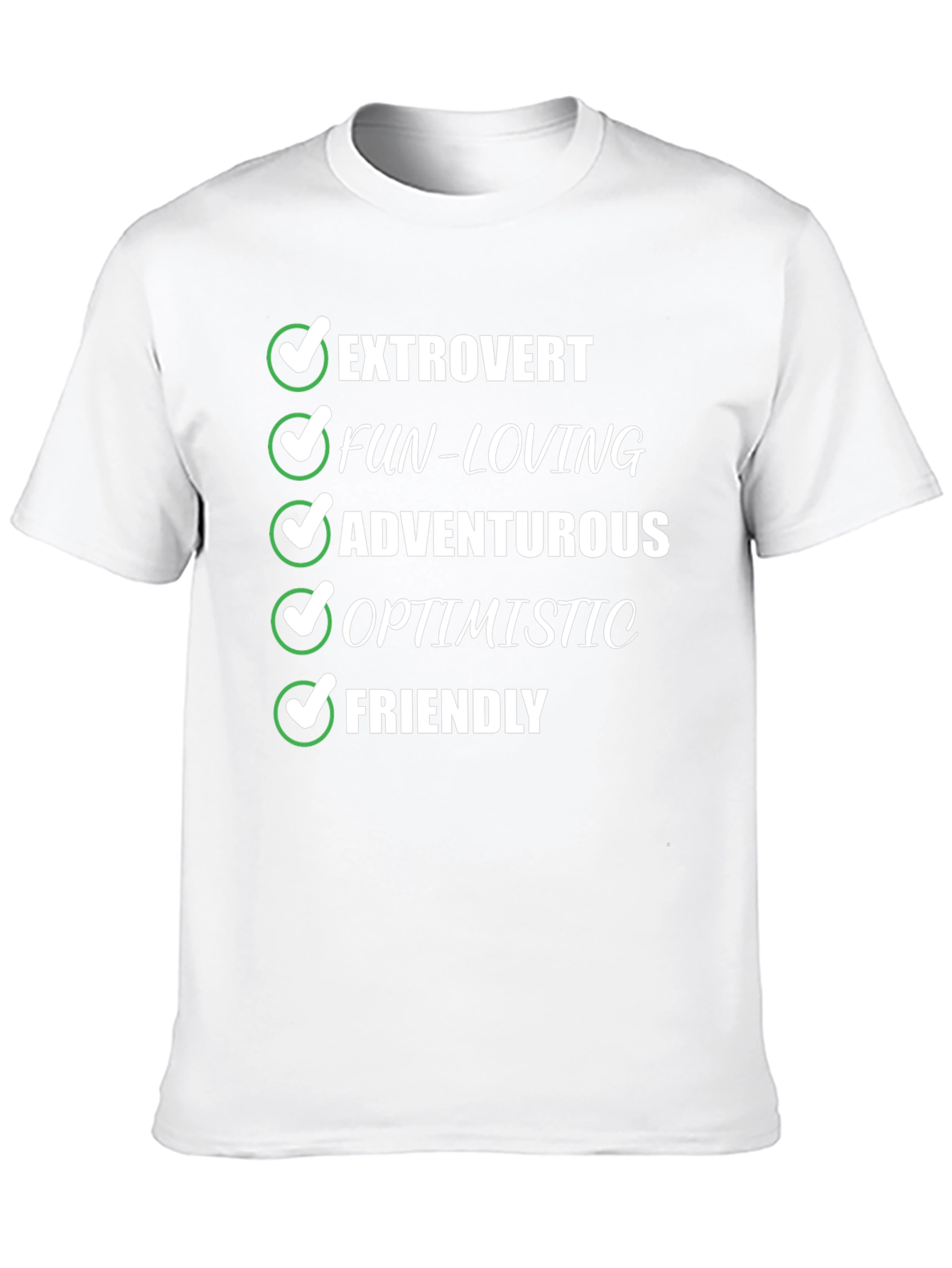 Extrovert Personality T-Shirt - Fun Loving & Adventurous