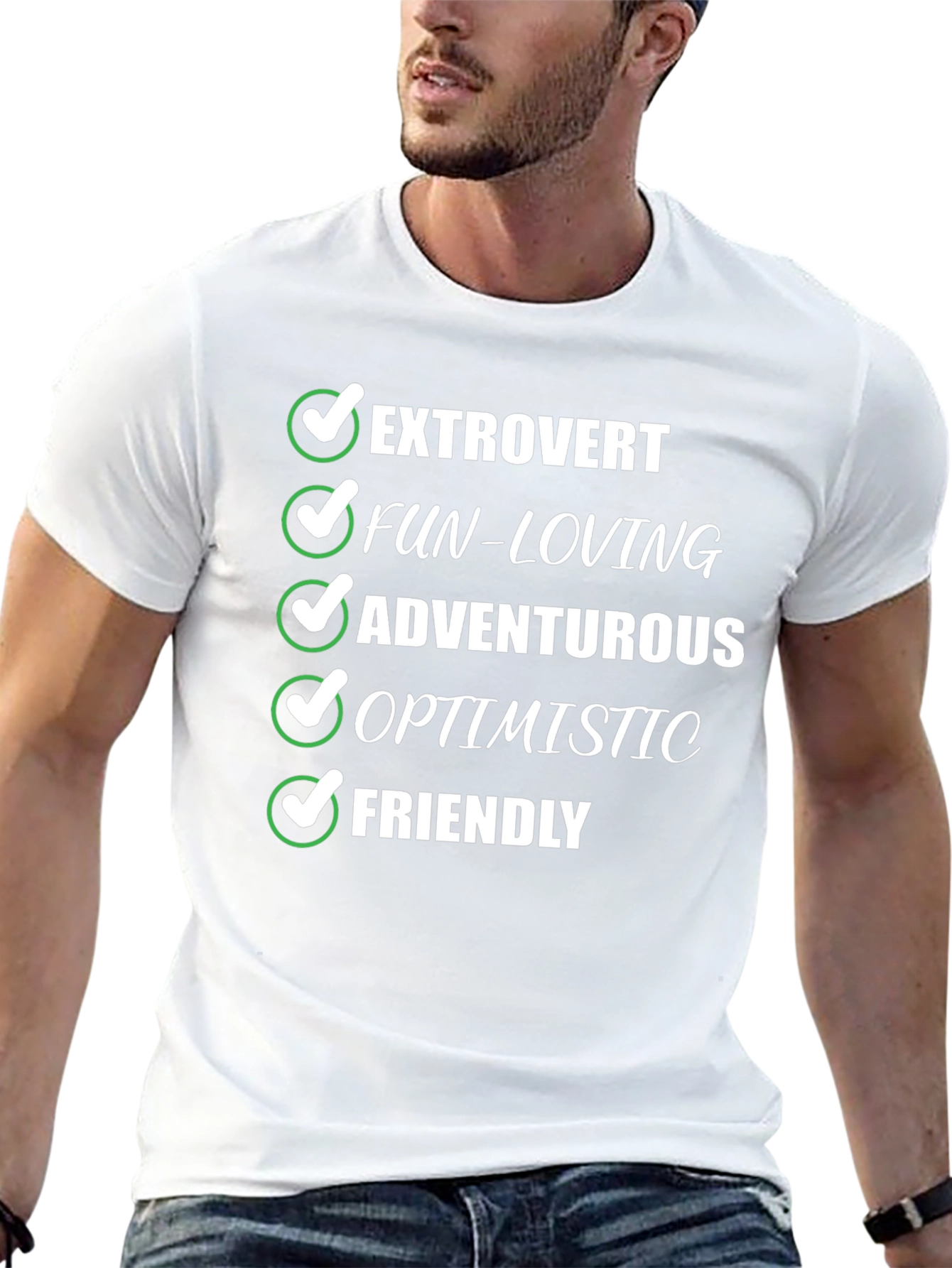 Extrovert Personality T-Shirt - Fun Loving & Adventurous