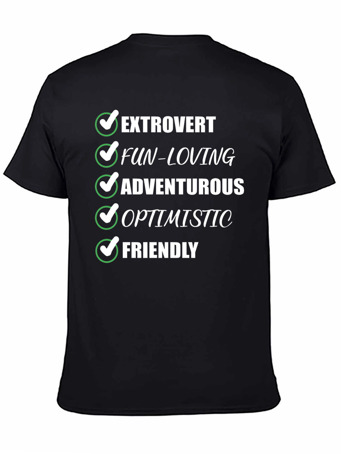 Extrovert Personality T-Shirt - Fun Loving & Adventurous