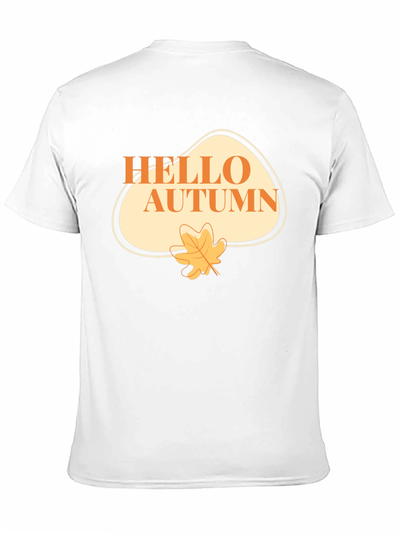 Hello Autumn Graphic T-Shirt - Seasonal Comfort