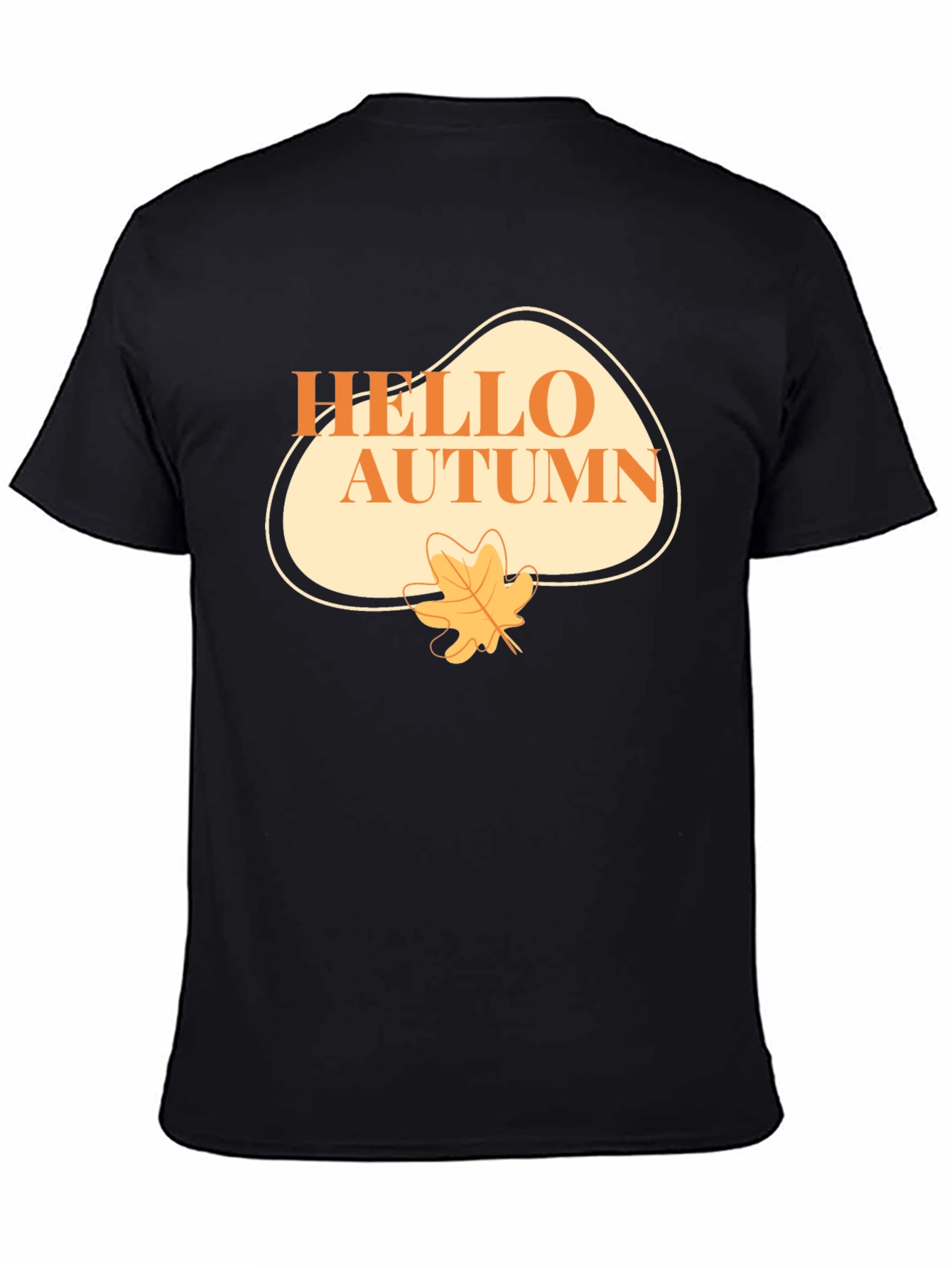 Hello Autumn Graphic T-Shirt - Seasonal Comfort
