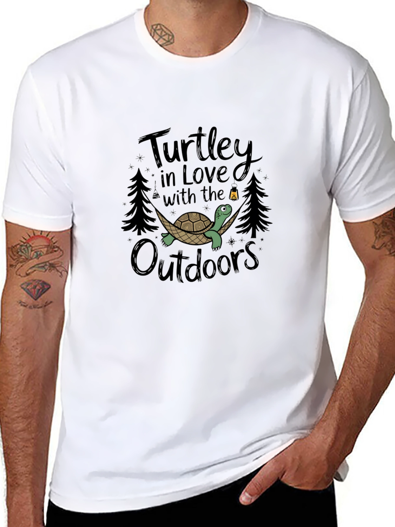 Turtle Hammock Graphic T-Shirt - Outdoors Lover