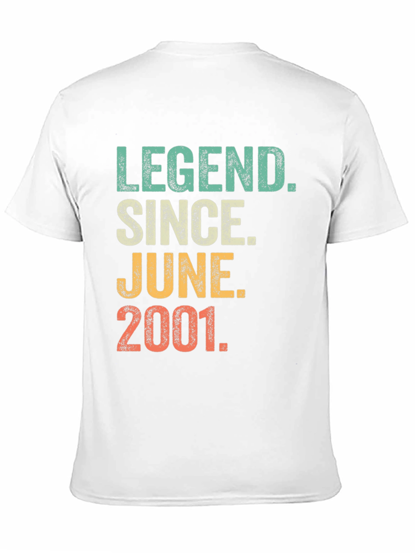 Legend Since June 2001 Black Graphic T-Shirt