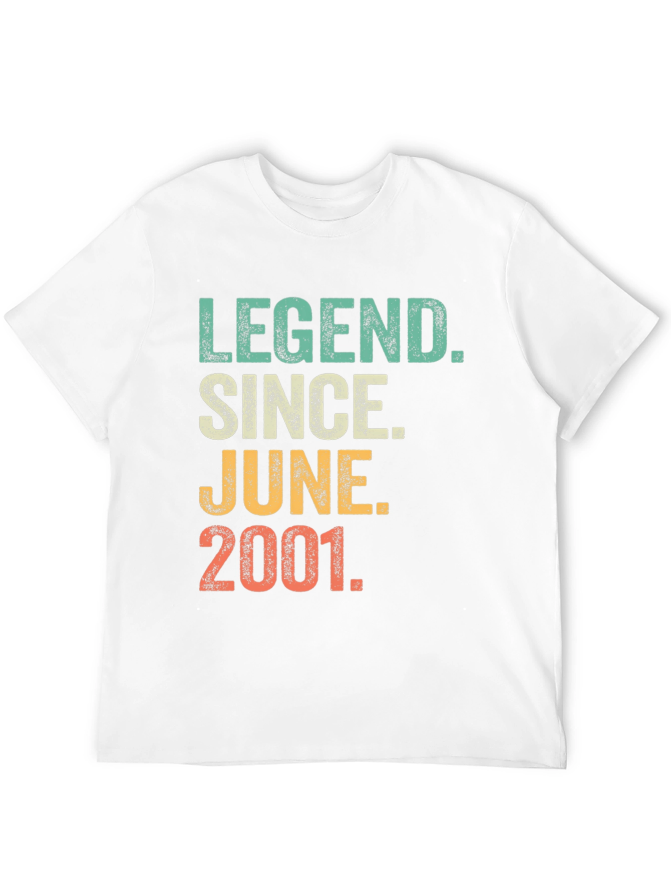 Legend Since June 2001 Black Graphic T-Shirt