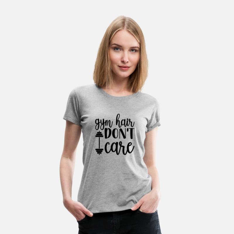gym hair dont care T-shirt Design tshirt