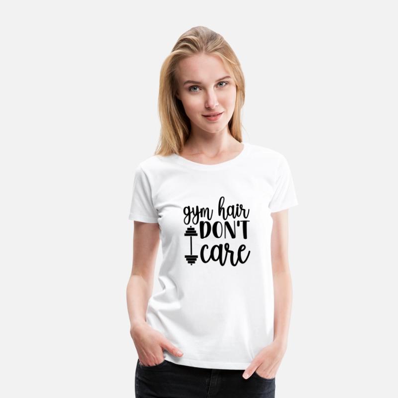 gym hair dont care T-shirt Design tshirt