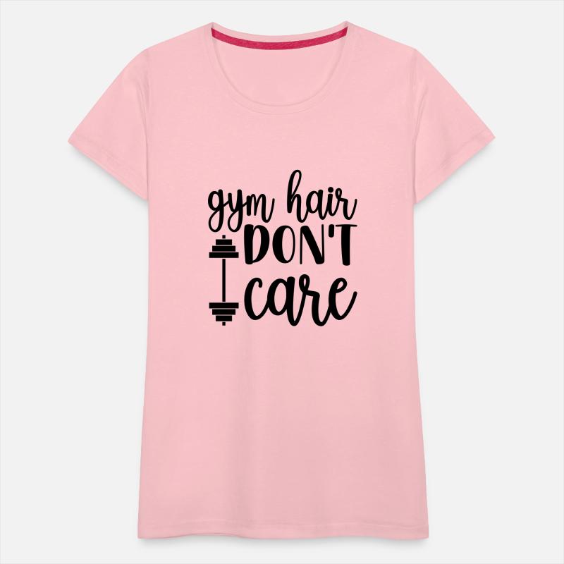 gym hair dont care T-shirt Design tshirt