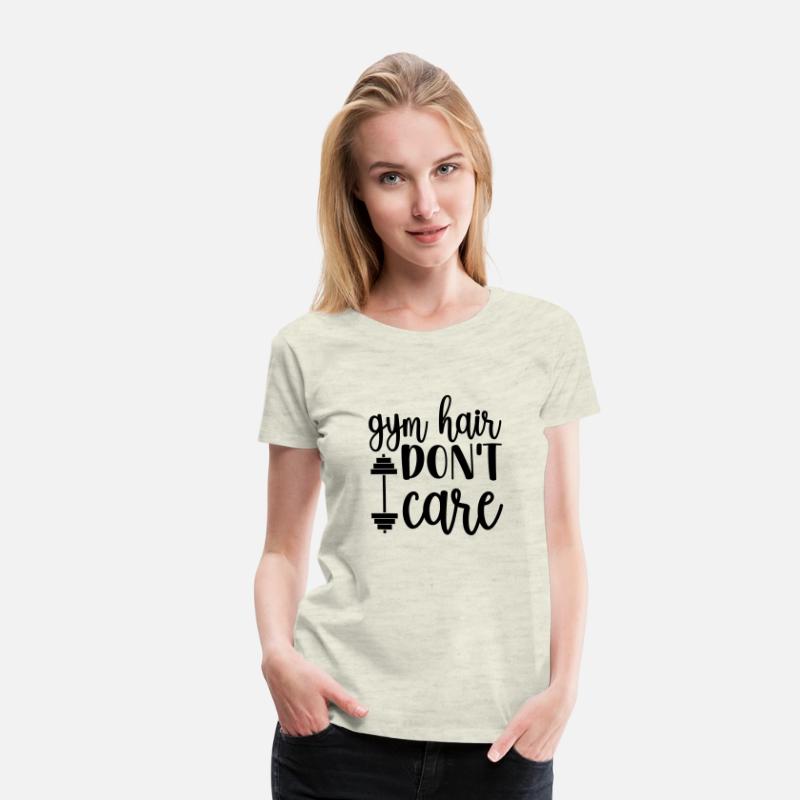 gym hair dont care T-shirt Design tshirt