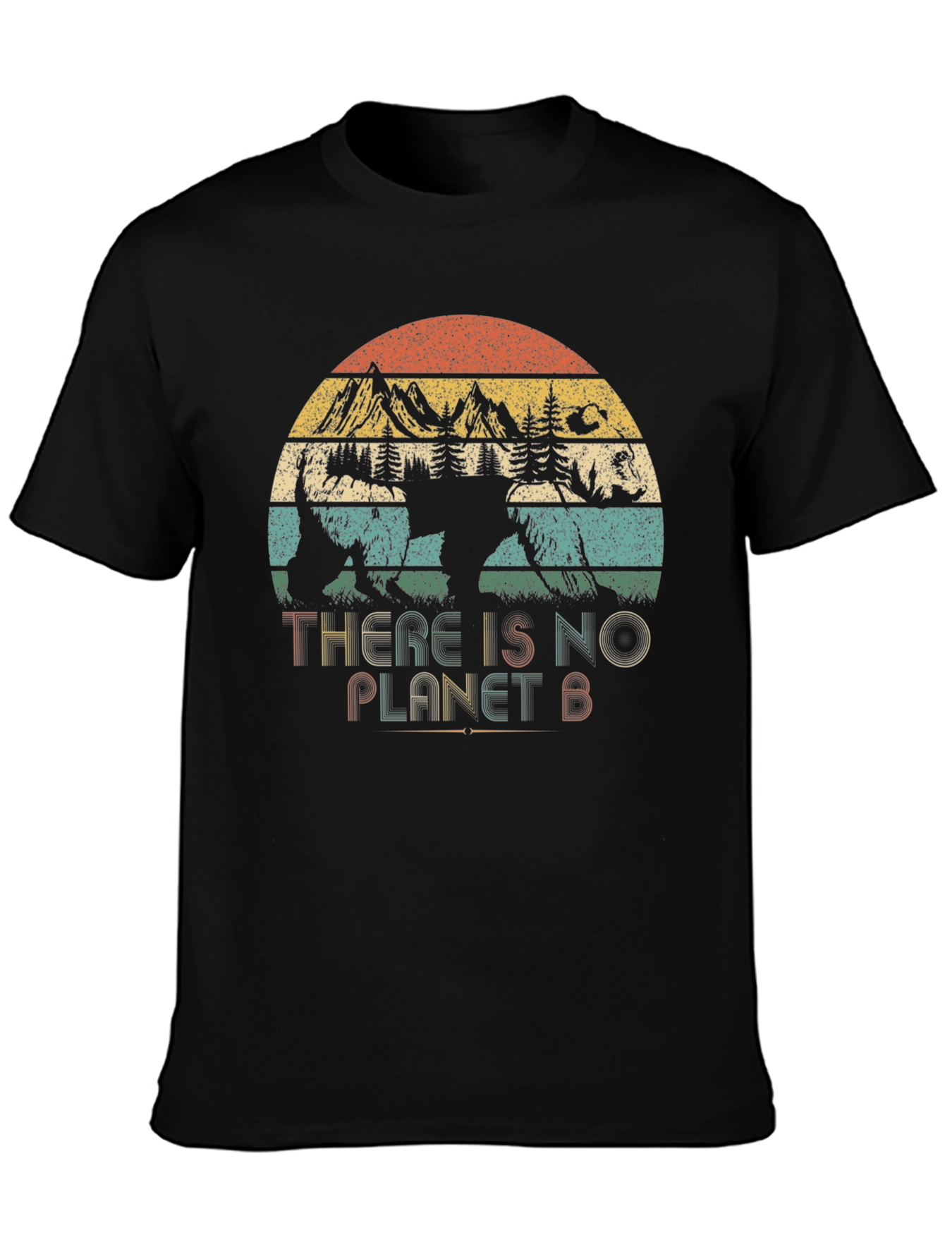 Retro There is No Planet B Graphic Tee