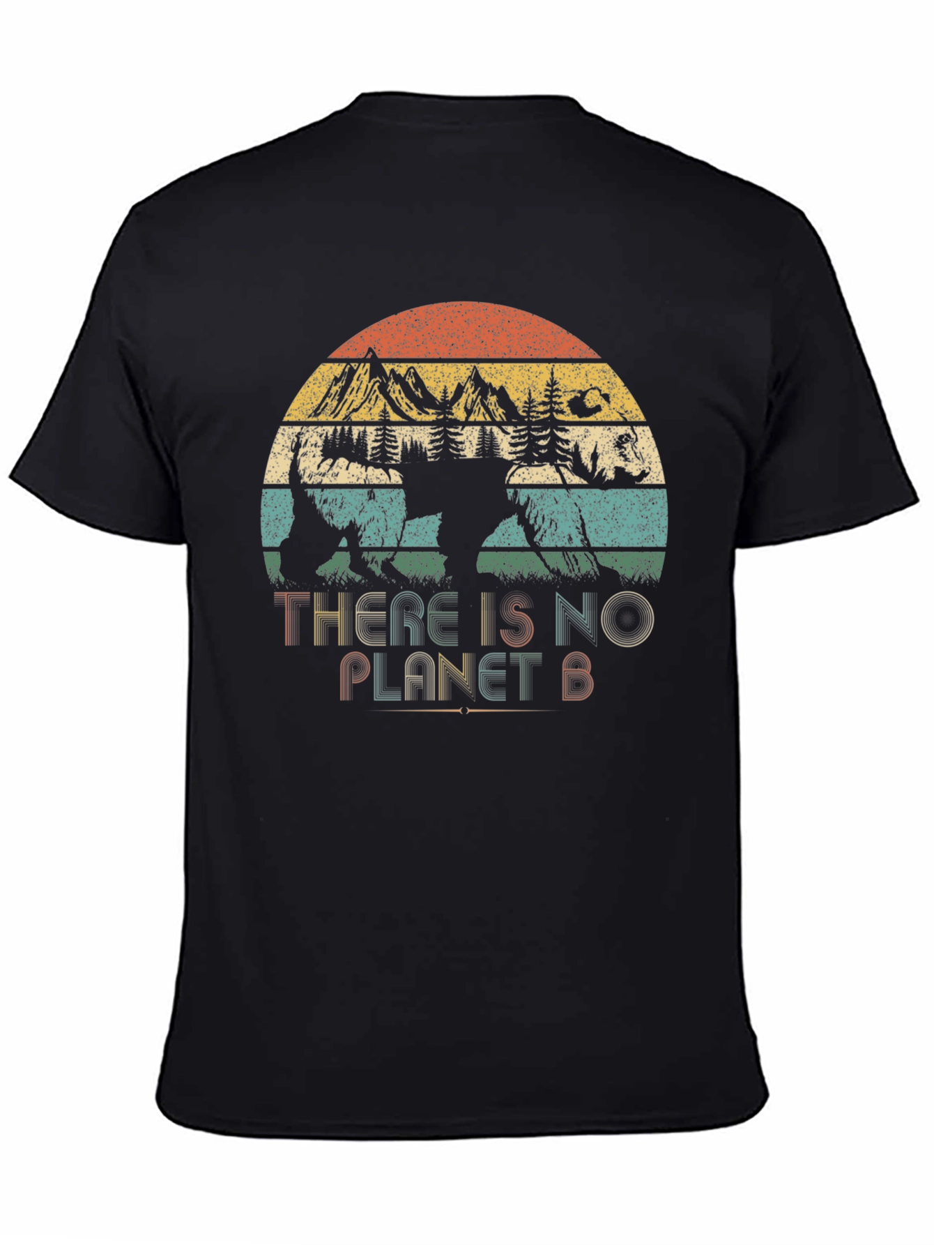 Retro There is No Planet B Graphic Tee