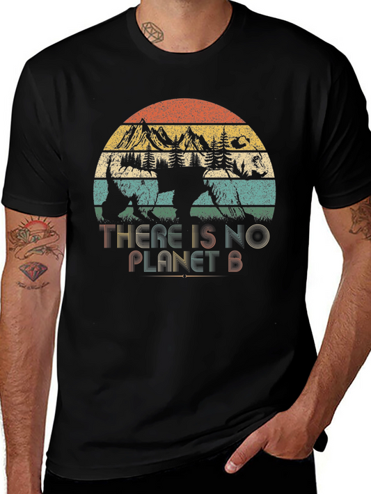 Retro There is No Planet B Graphic Tee