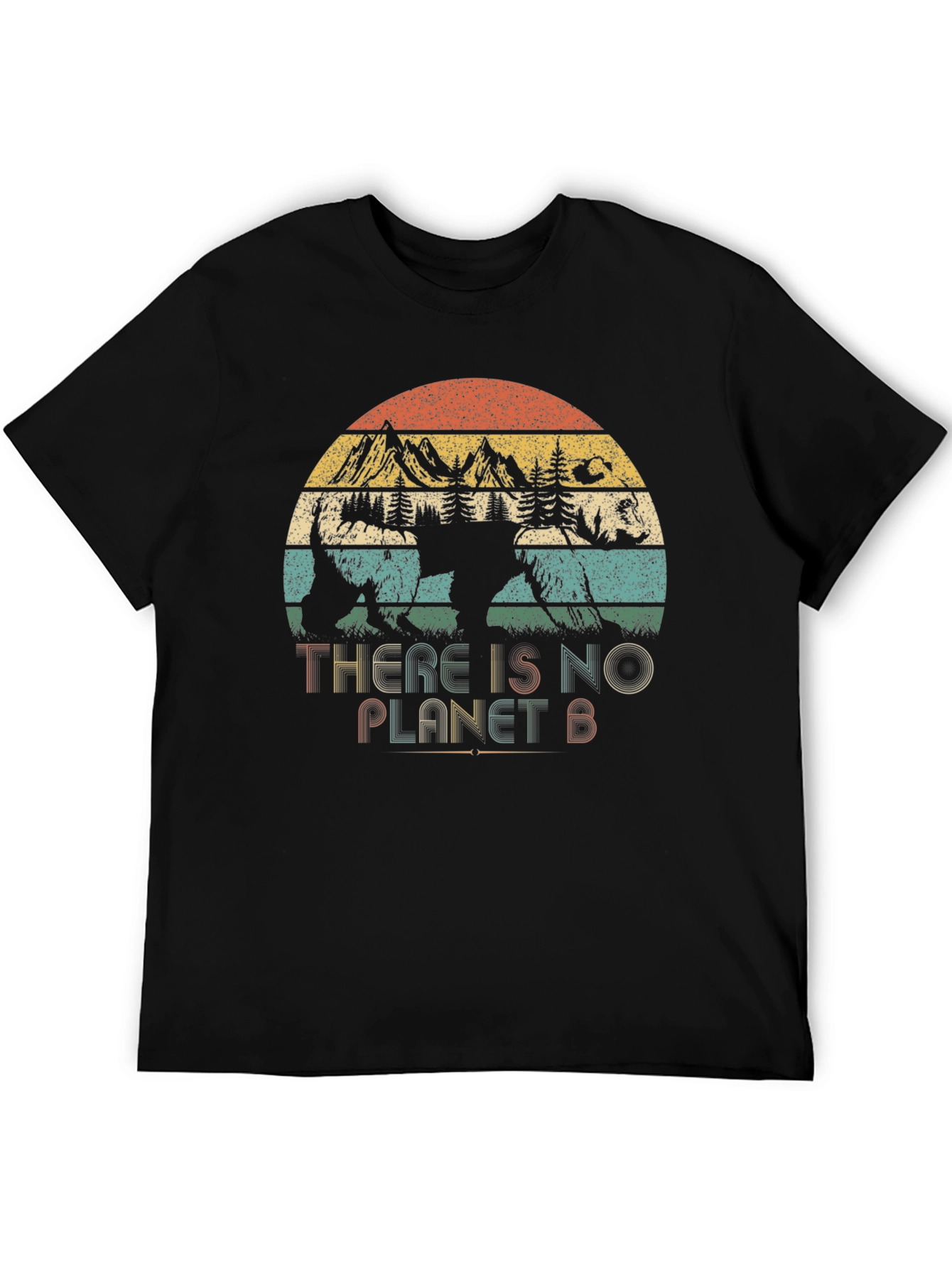 Retro There is No Planet B Graphic Tee