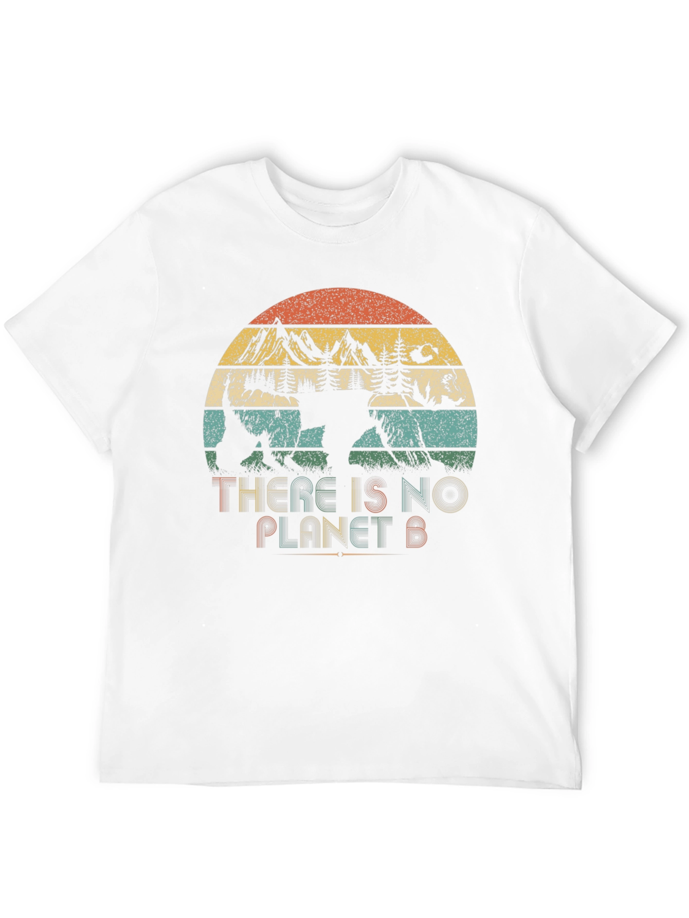 Retro There is No Planet B Graphic Tee