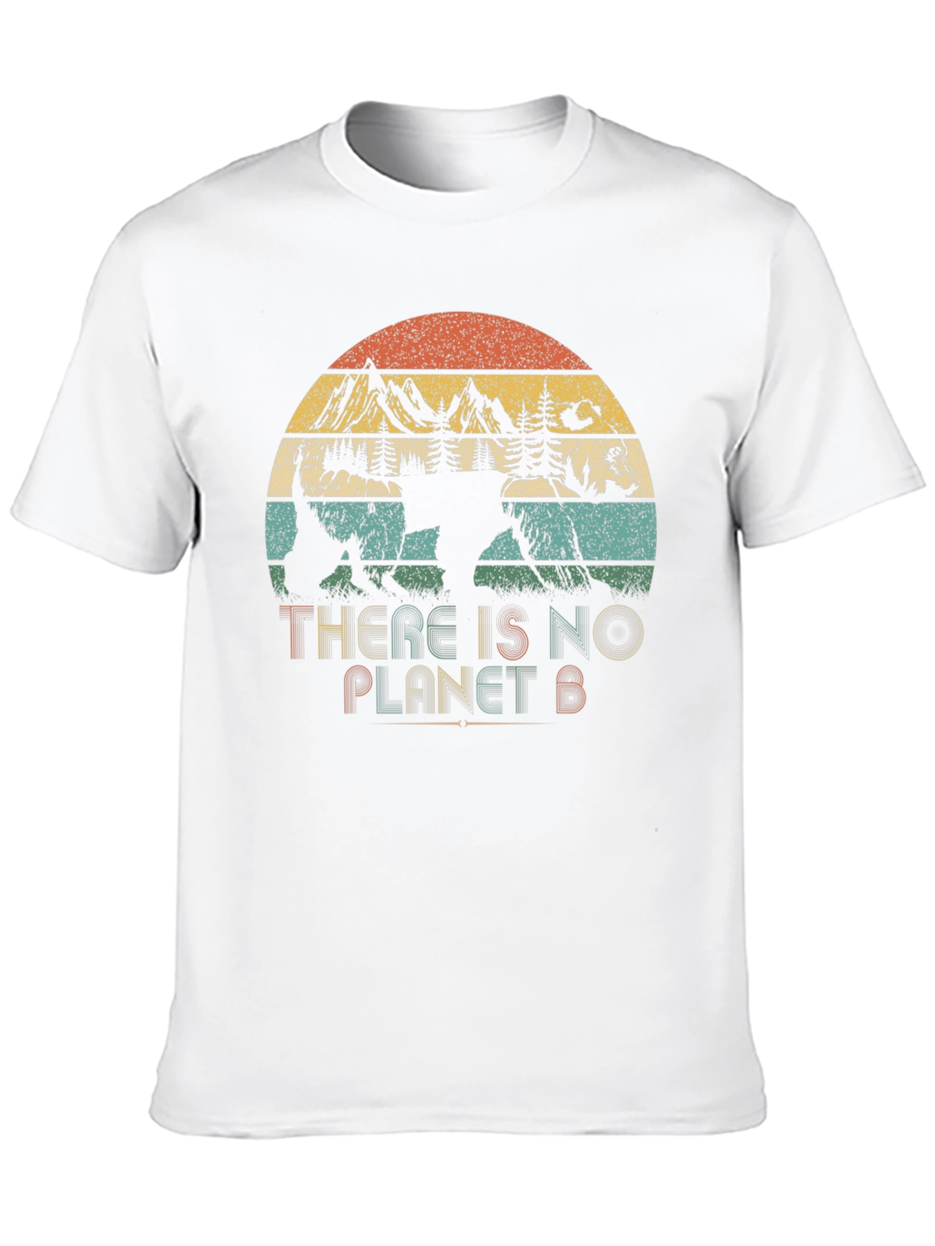 Retro There is No Planet B Graphic Tee