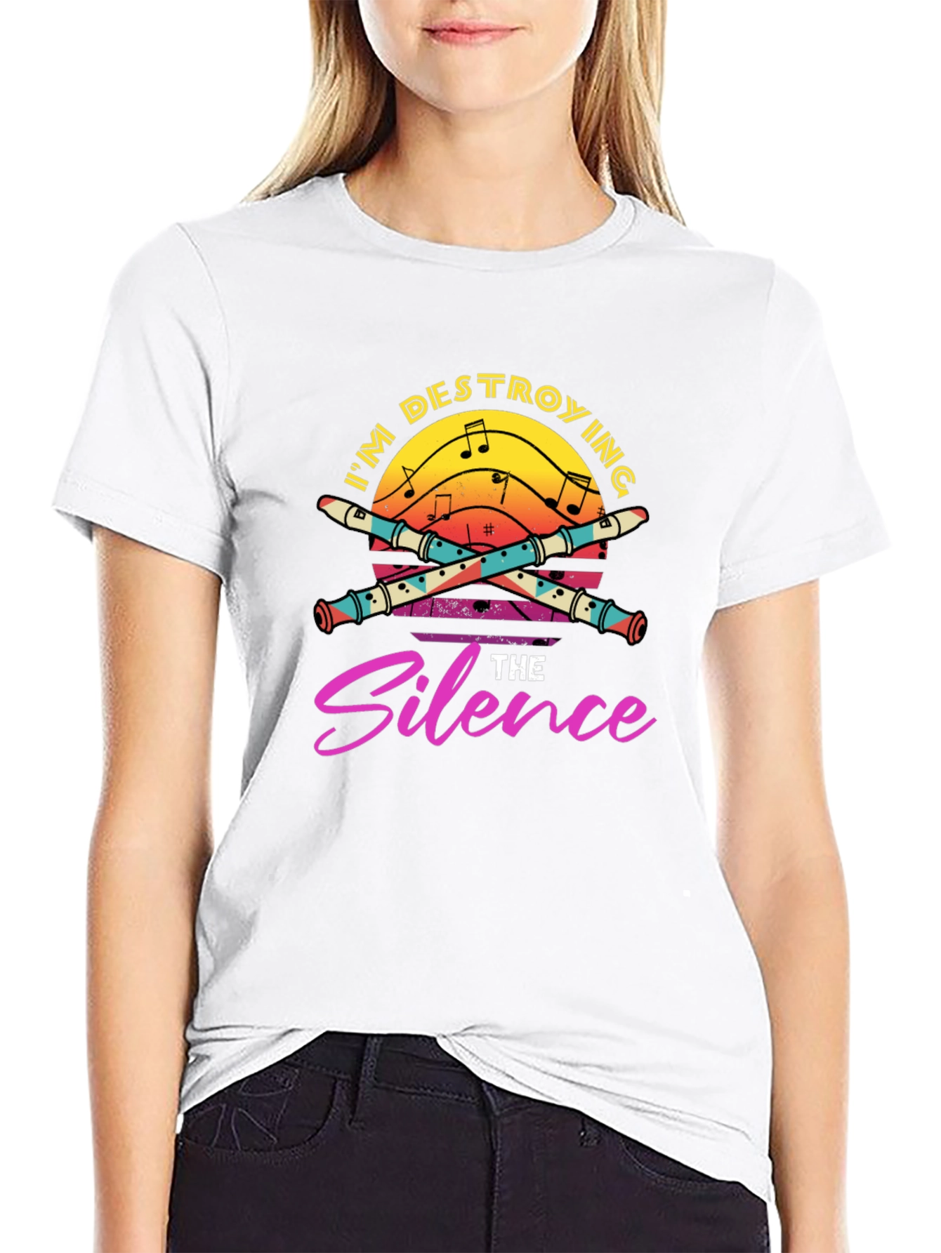 Destroying the Silence Music T-Shirt