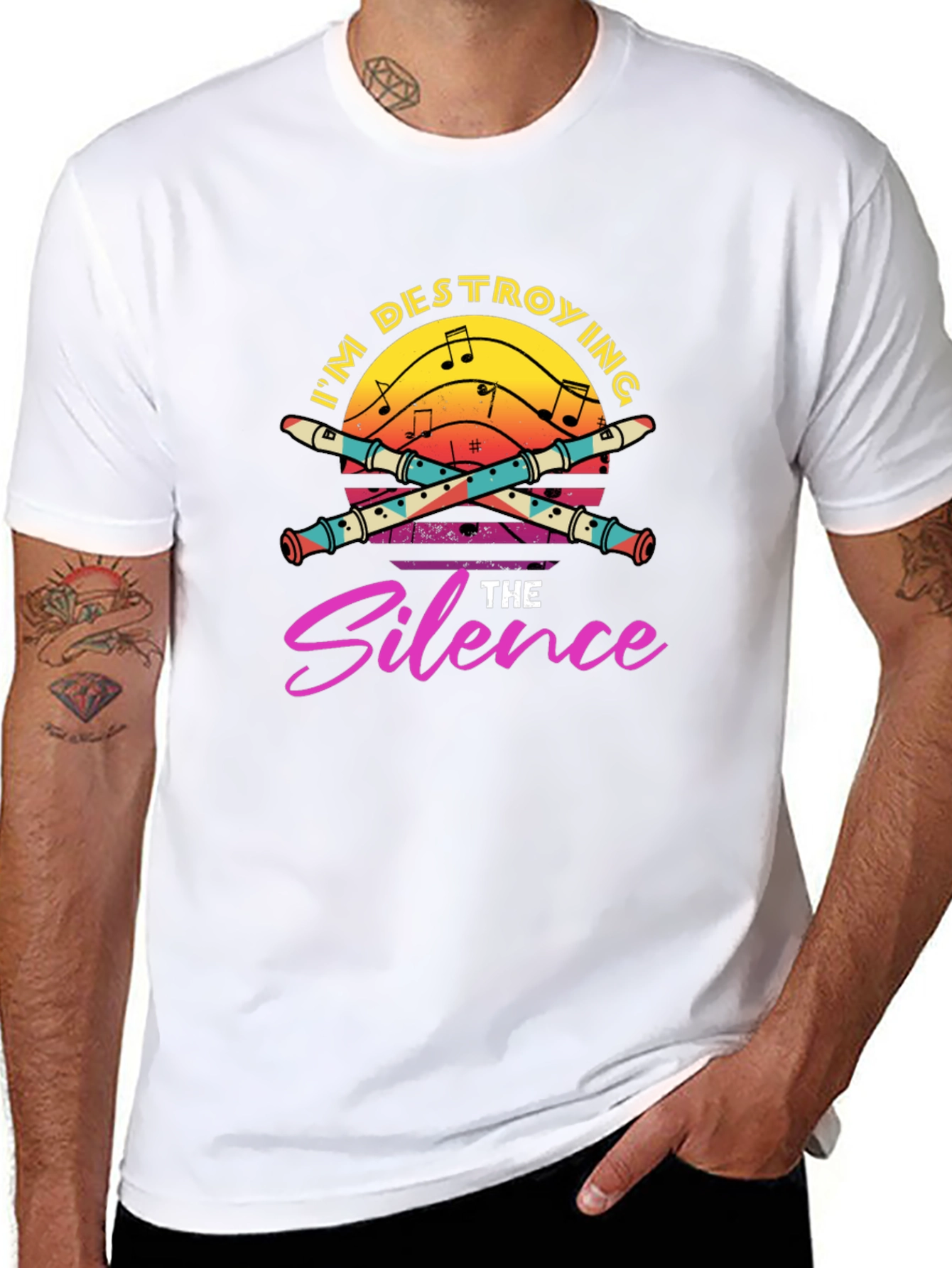Destroying the Silence Music T-Shirt