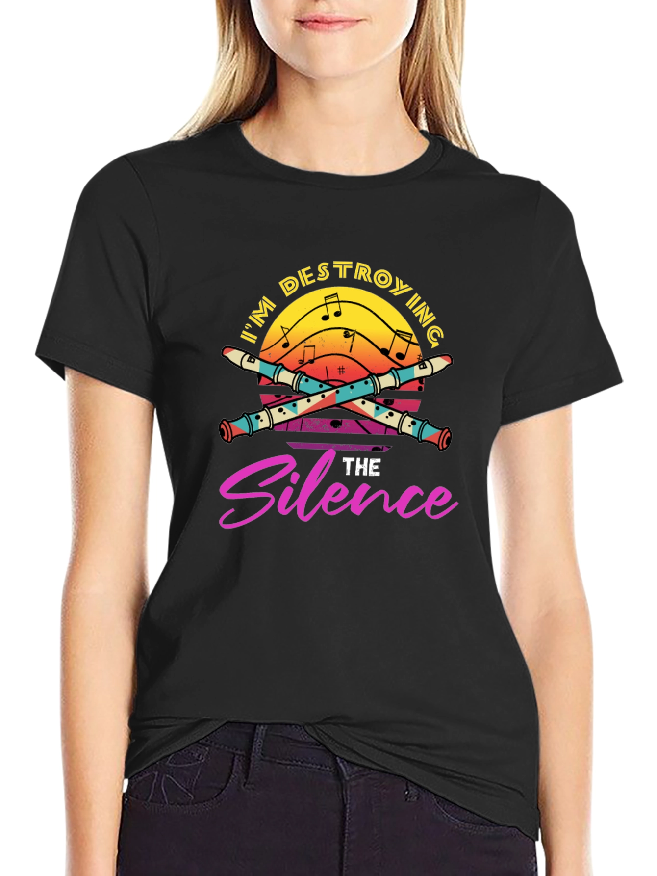 Destroying the Silence Music T-Shirt