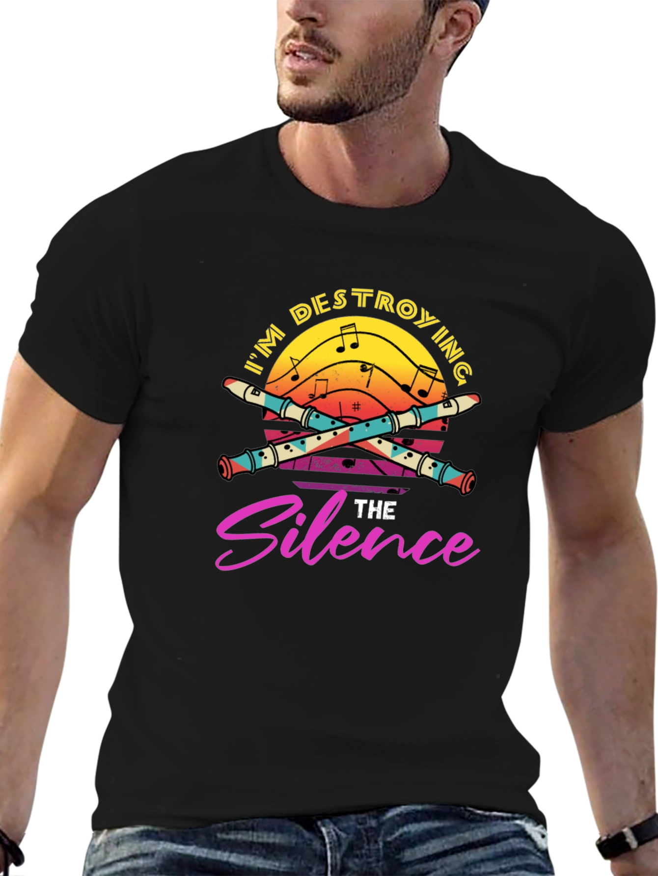 Destroying the Silence Music T-Shirt