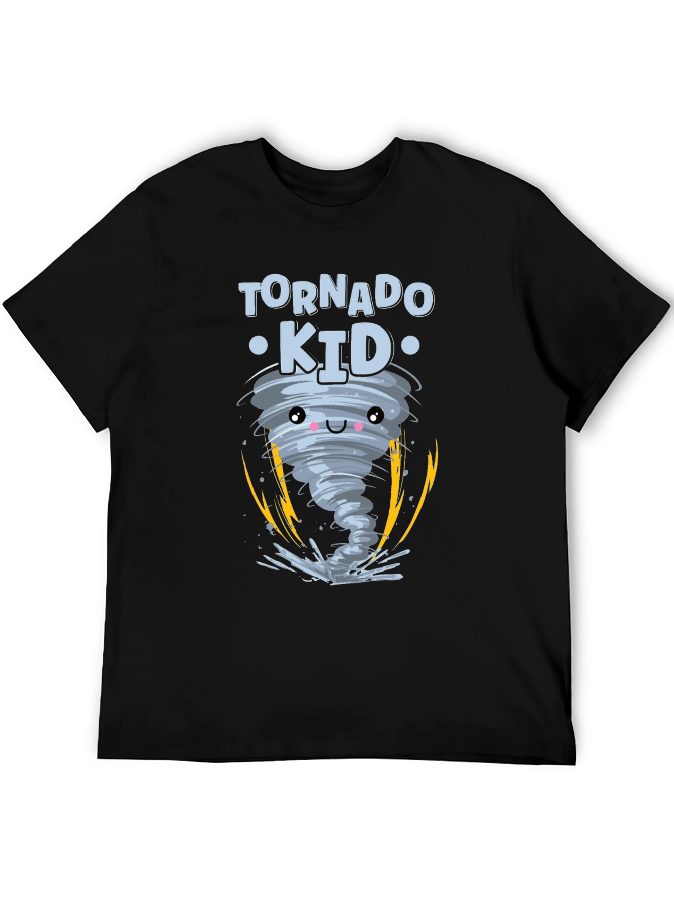 Tornado Kid Graphic Black T-Shirt