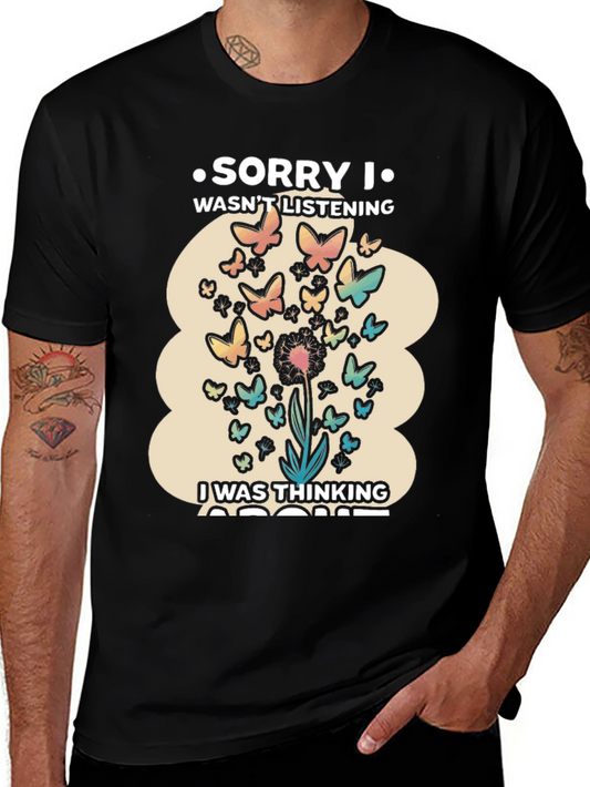 Butterfly Thinking T-Shirt - Soft Cotton Tee