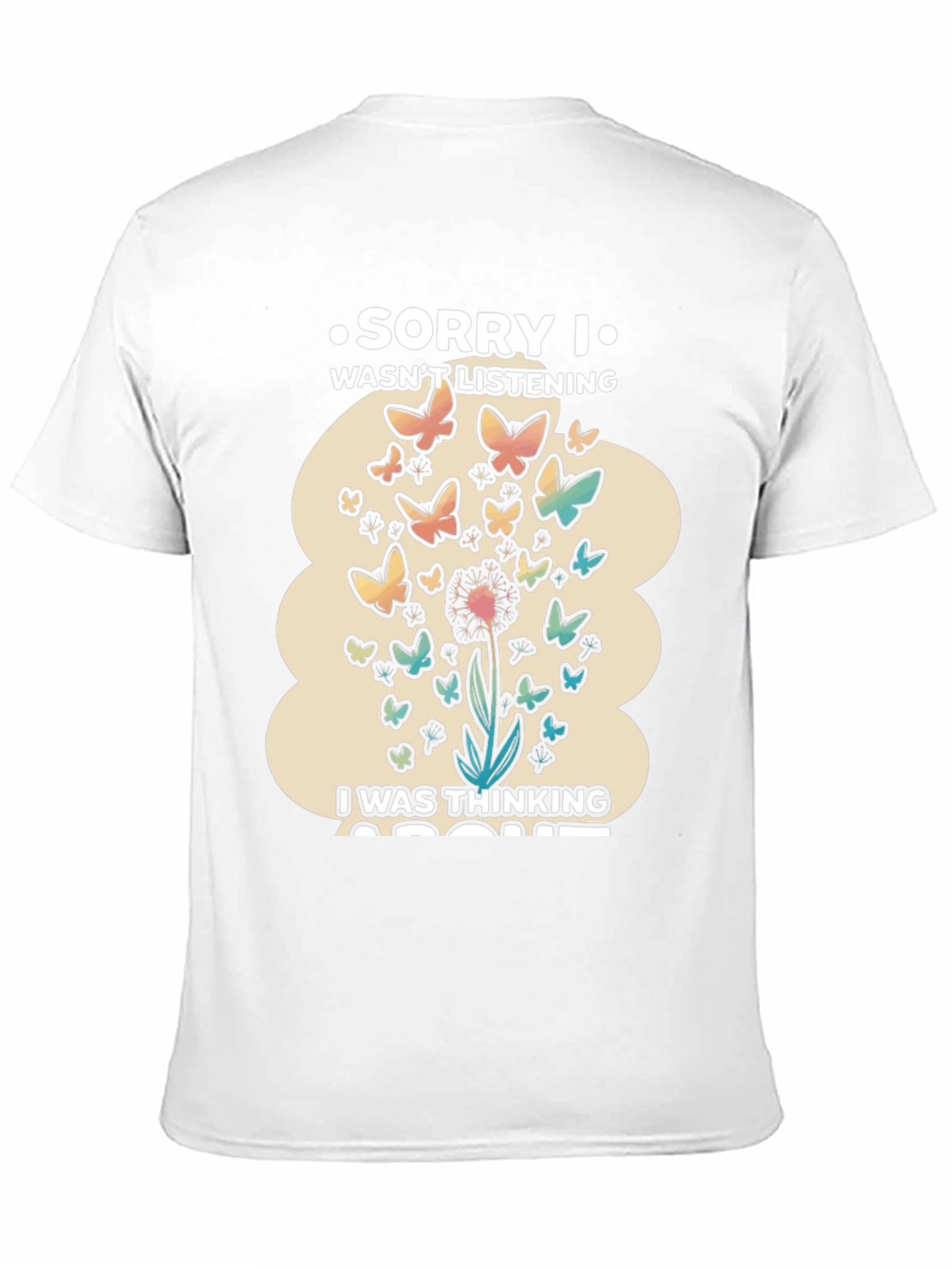 Butterfly Thinking T-Shirt - Soft Cotton Tee