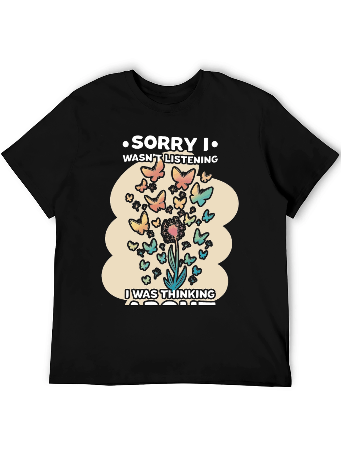 Butterfly Thinking T-Shirt - Soft Cotton Tee