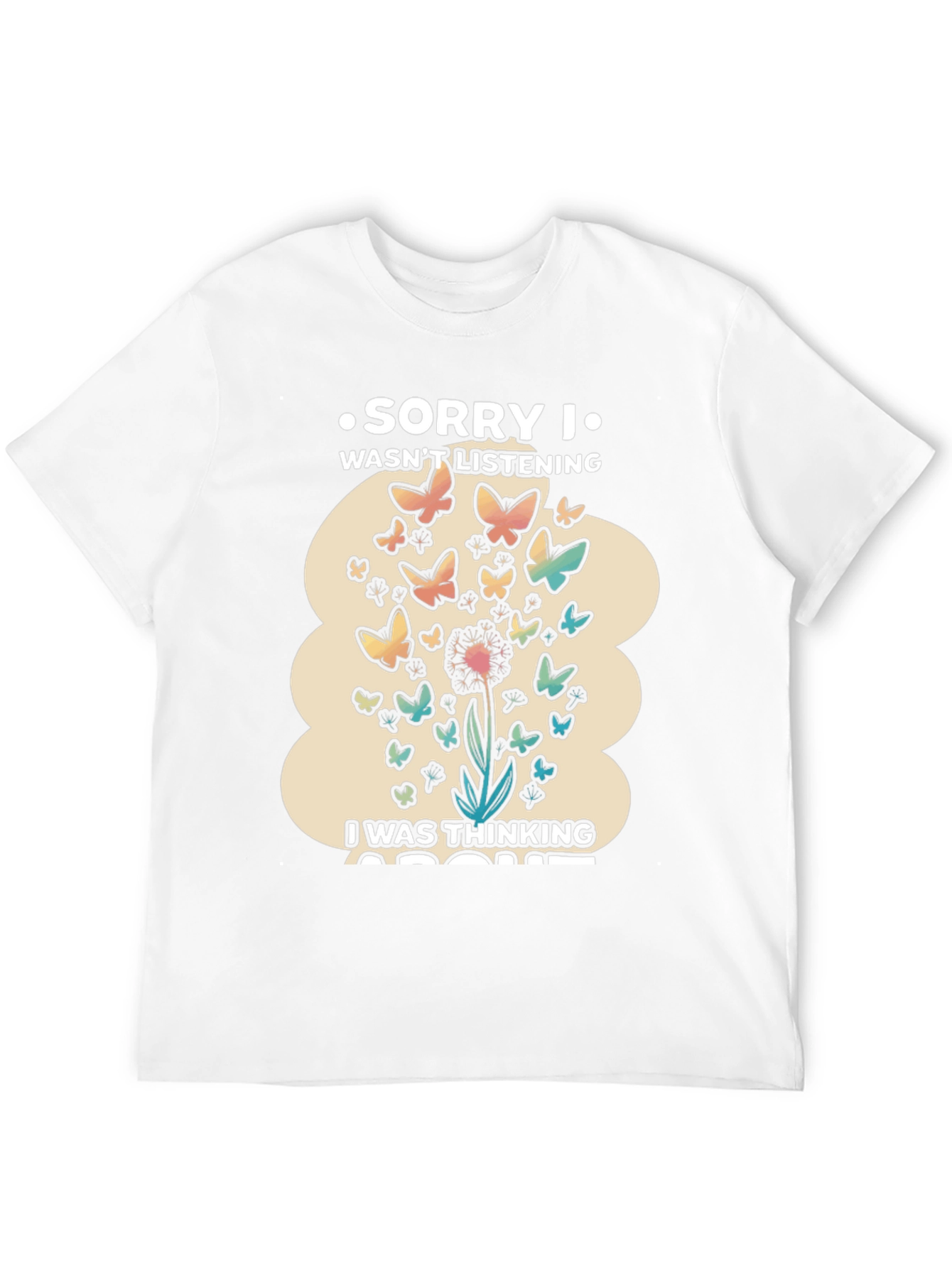 Butterfly Thinking T-Shirt - Soft Cotton Tee
