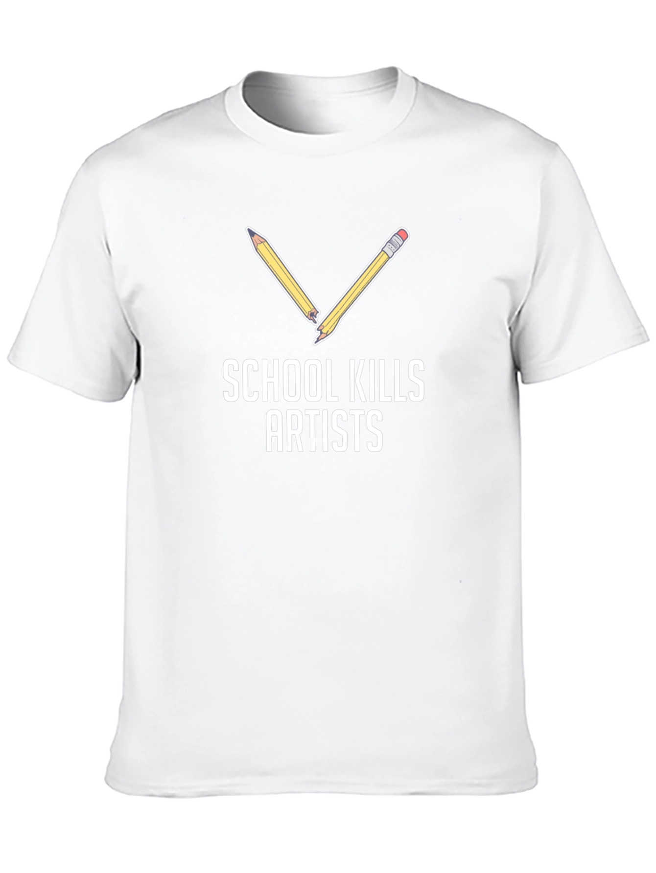 School Kills Artists Black T-Shirt