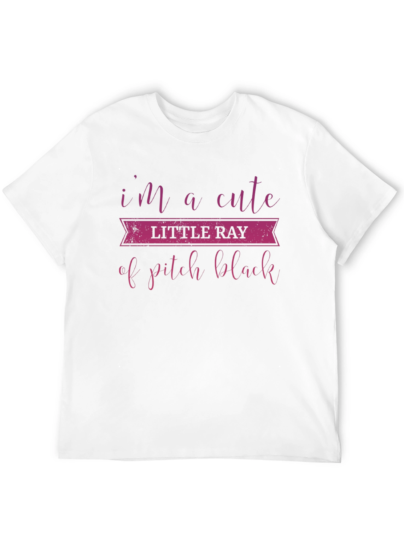 Cute Little Ray of Pitch Black T-Shirt