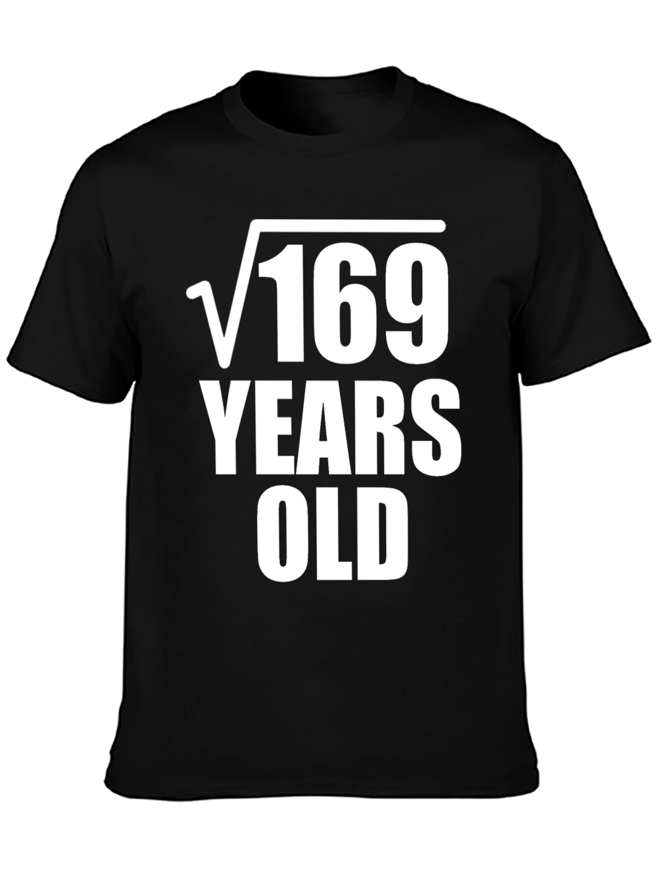 Funny Math Birthday T-Shirt - 13 Years Old