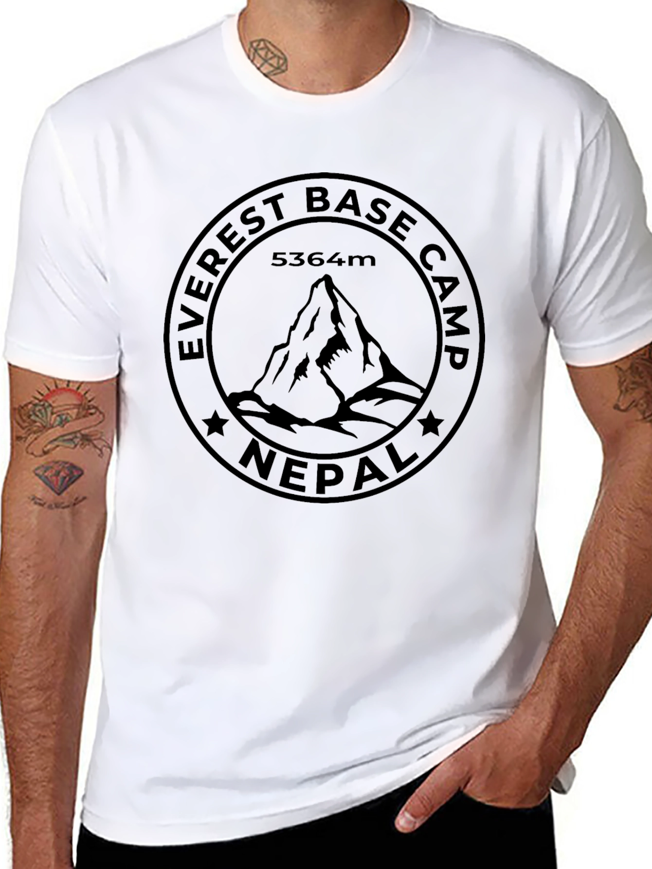 Everest Base Camp Nepal T-Shirt - Mountain Adventure Tee
