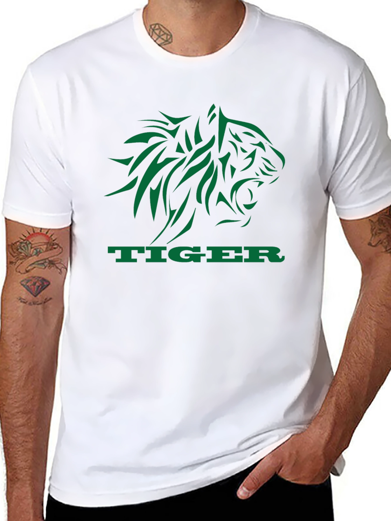 Tiger Graphic Tee - Bold Style