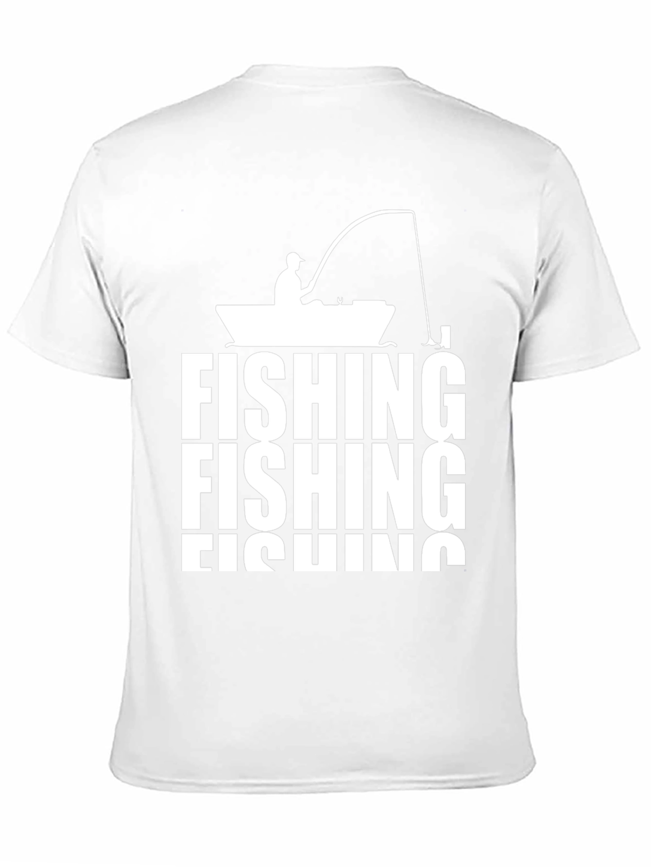 Fishing T-Shirt - Boat Design