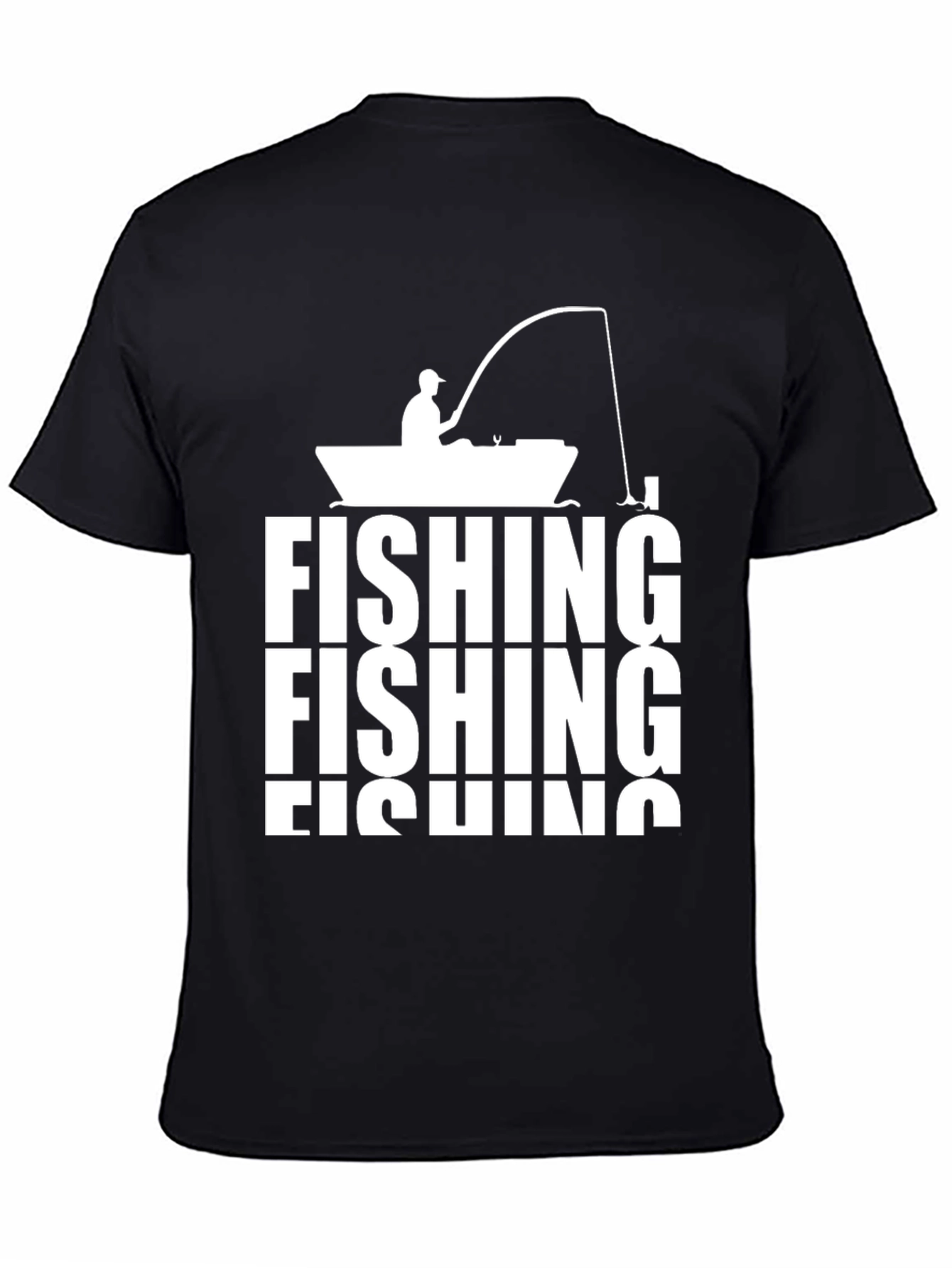 Fishing T-Shirt - Boat Design