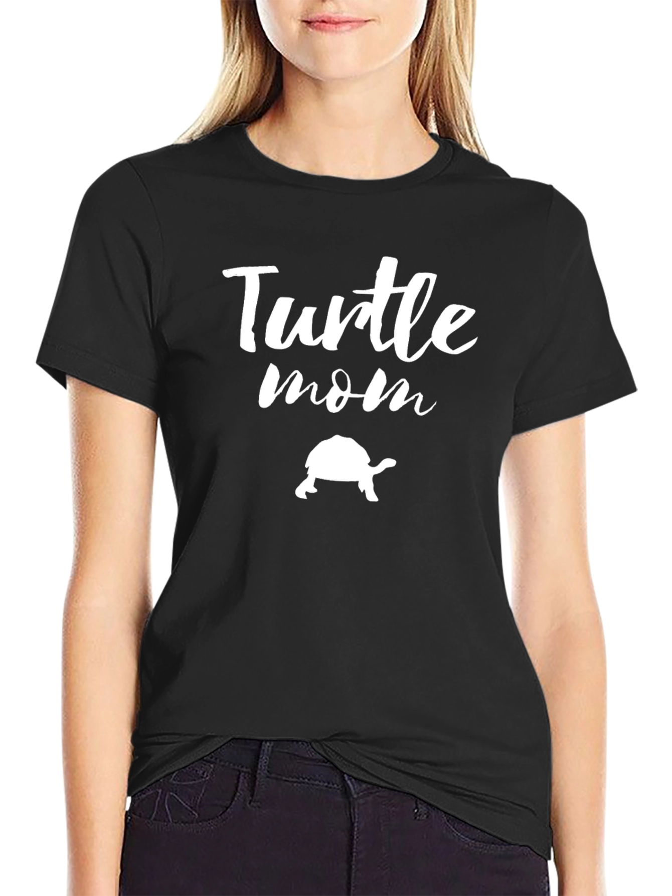 Turtle Mom Graphic T-Shirt