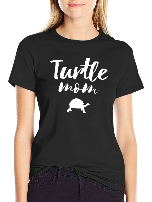 Turtle Mom Graphic T-Shirt