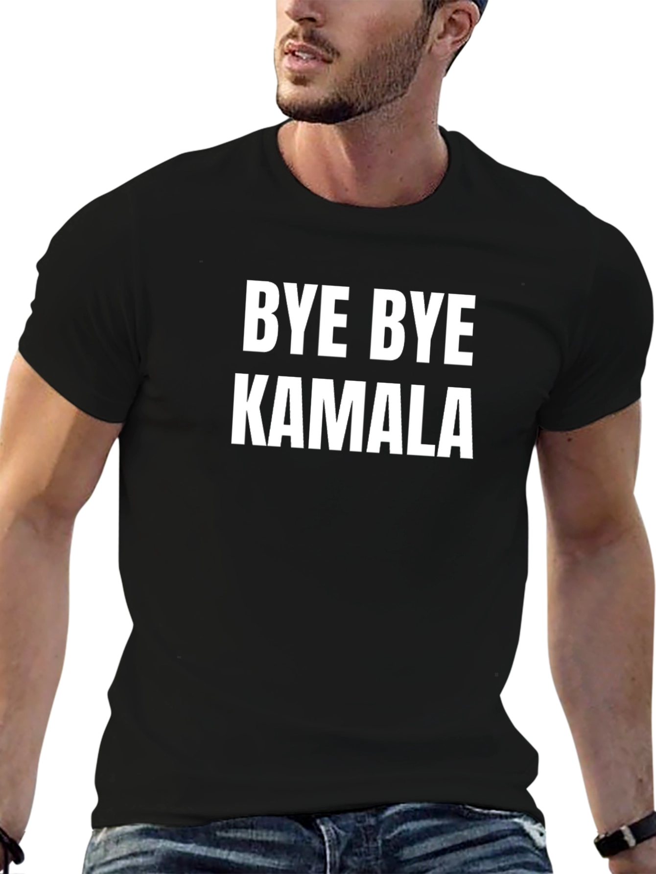 Bye Bye Kamala Graphic T-Shirt - Black