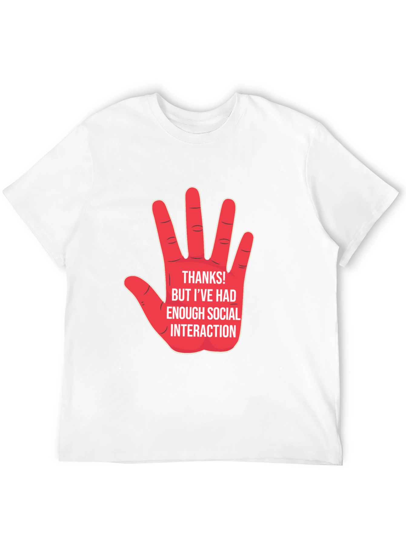 Socially Distant Graphic T-Shirt