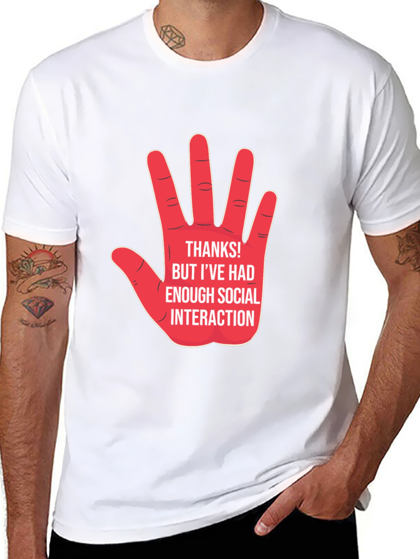Socially Distant Graphic T-Shirt