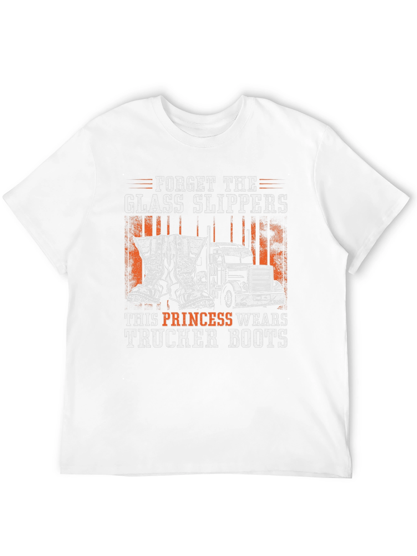 Trucker Boots Princess T-Shirt