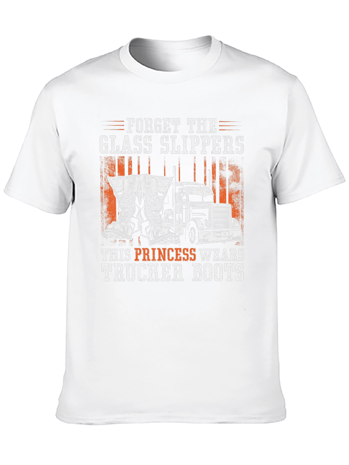 Trucker Boots Princess T-Shirt