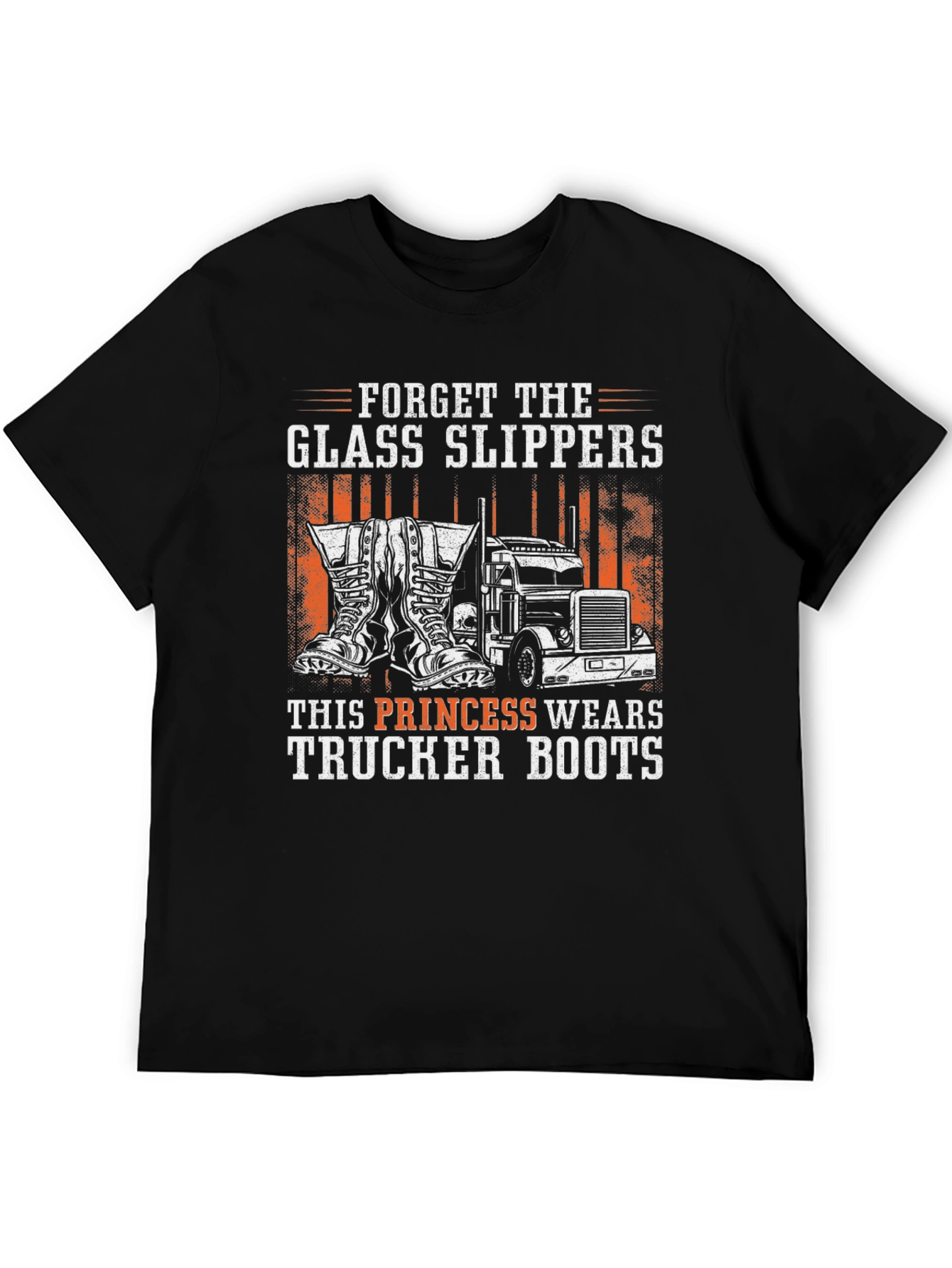 Trucker Boots Princess T-Shirt