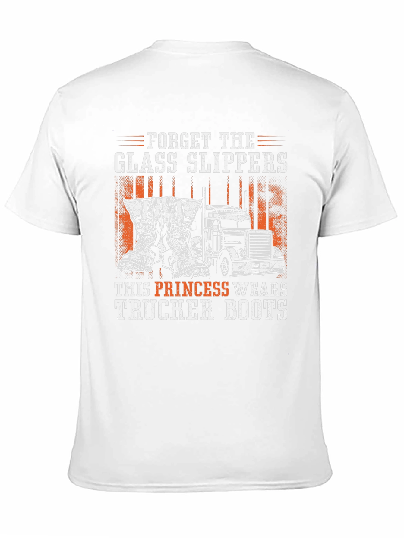 Trucker Boots Princess T-Shirt