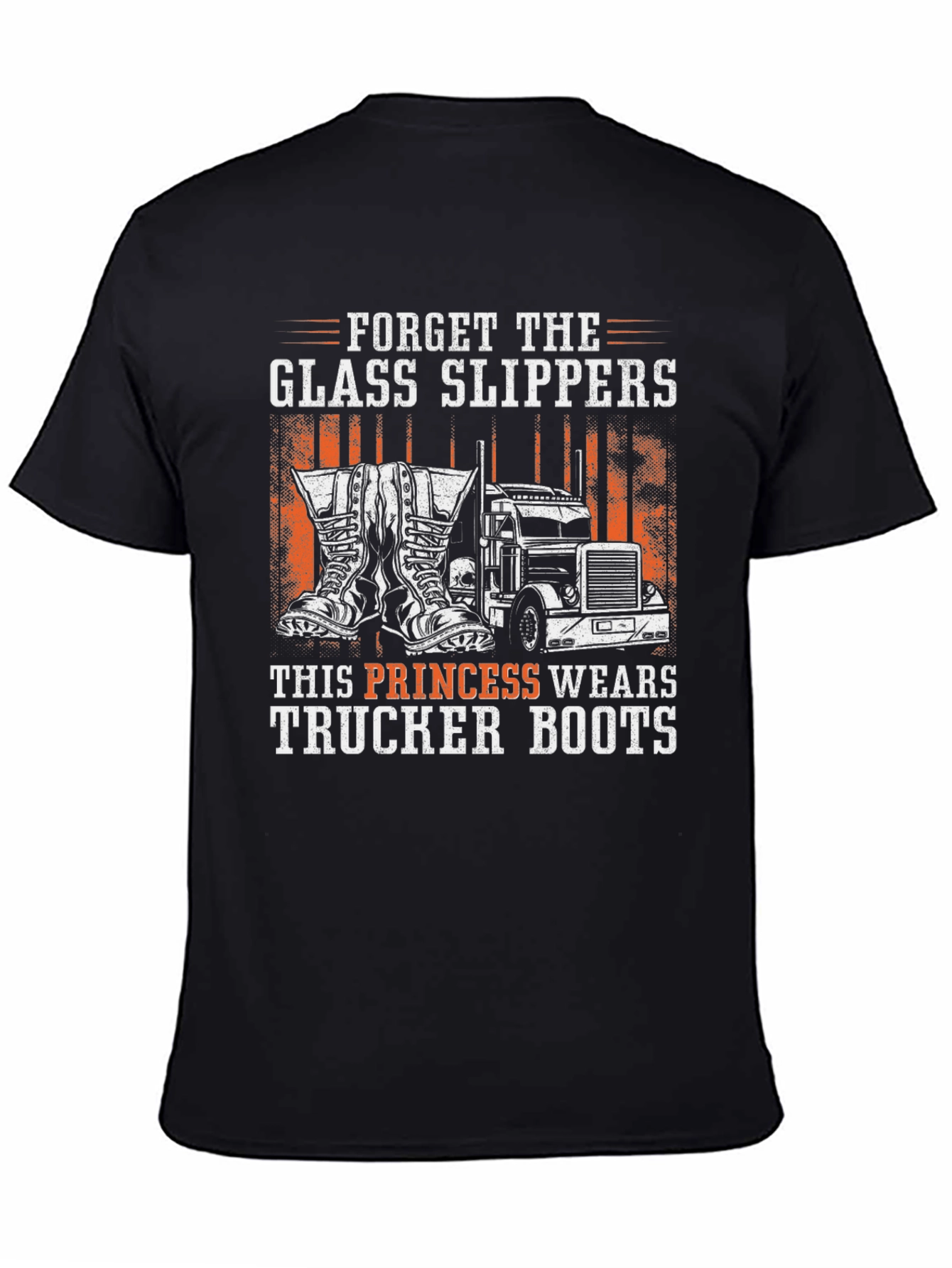 Trucker Boots Princess T-Shirt