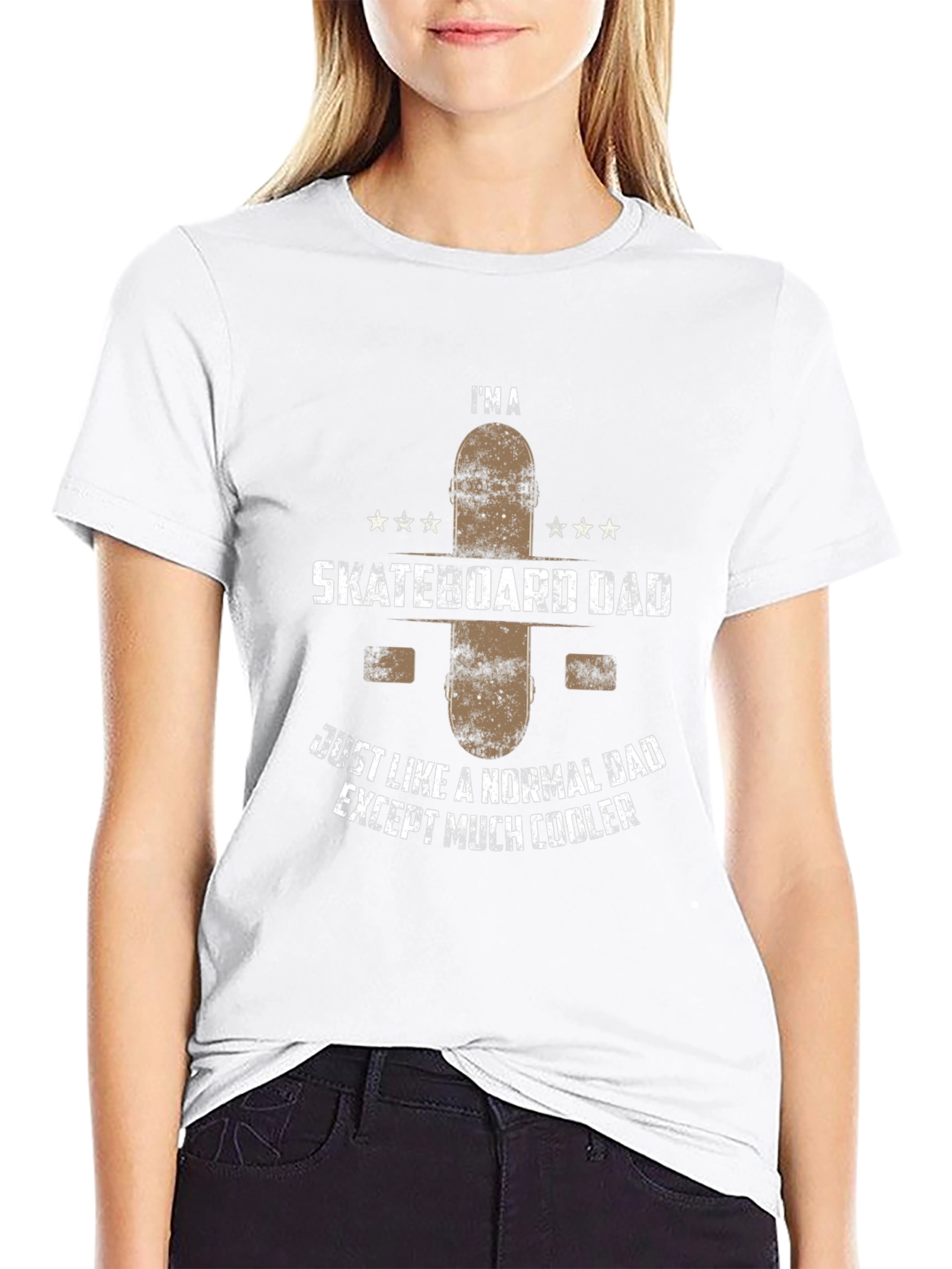 Skateboard Dad T-Shirt - Cool Dad Gift