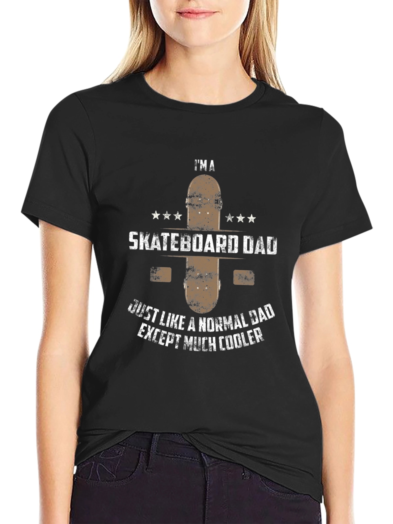 Skateboard Dad T-Shirt - Cool Dad Gift