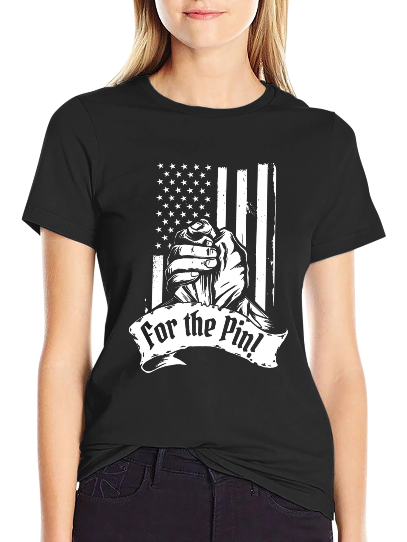 For the Pin! Wrestling Graphic Tee