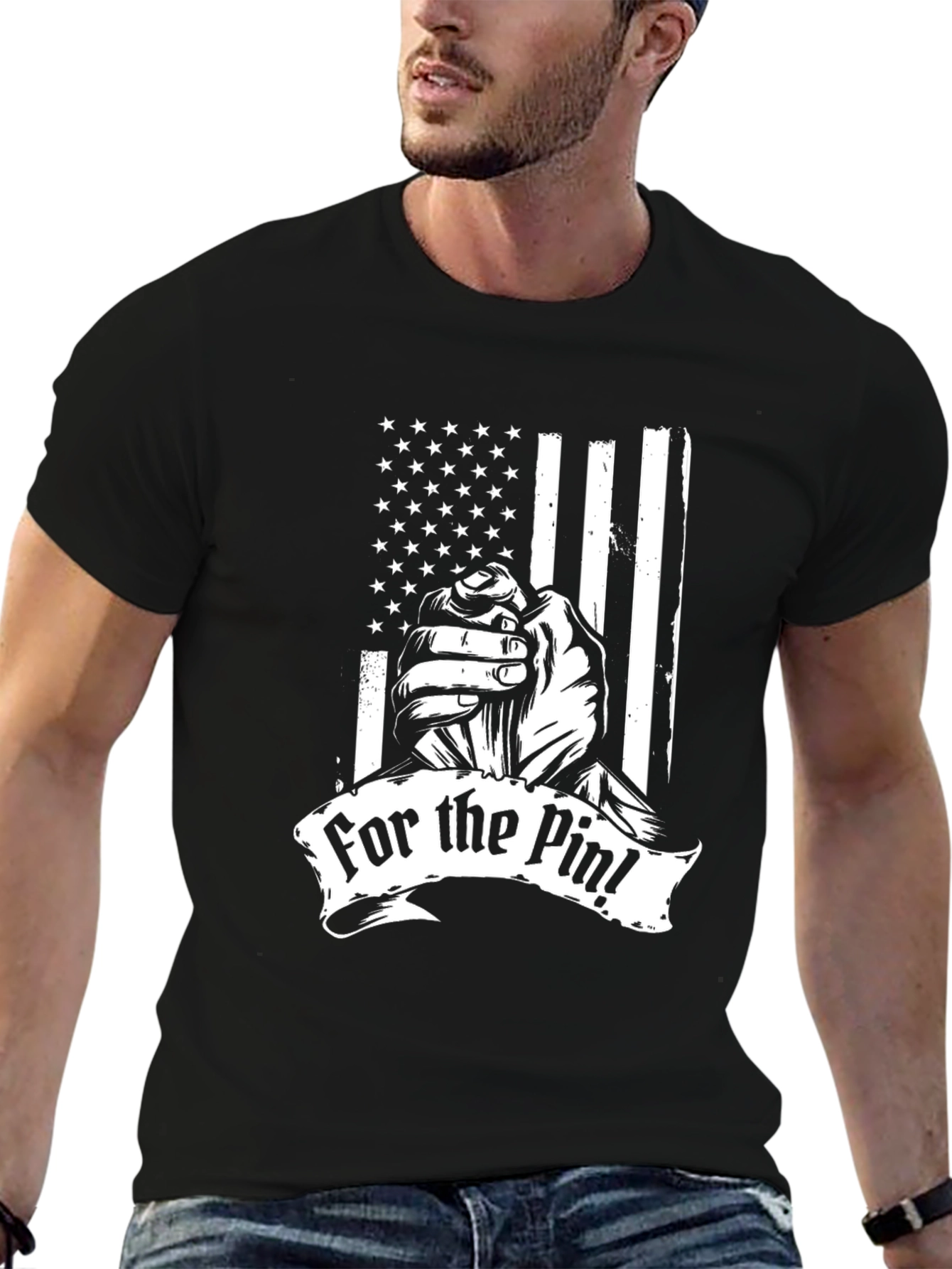 For the Pin! Wrestling Graphic Tee