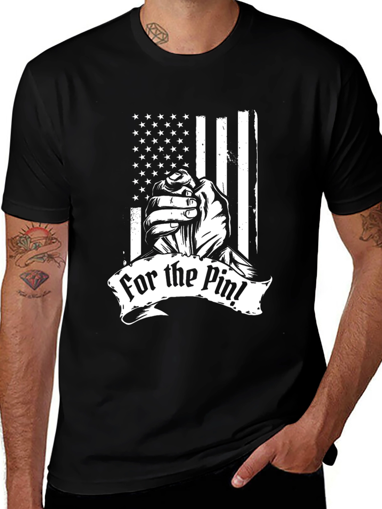 For the Pin! Wrestling Graphic Tee