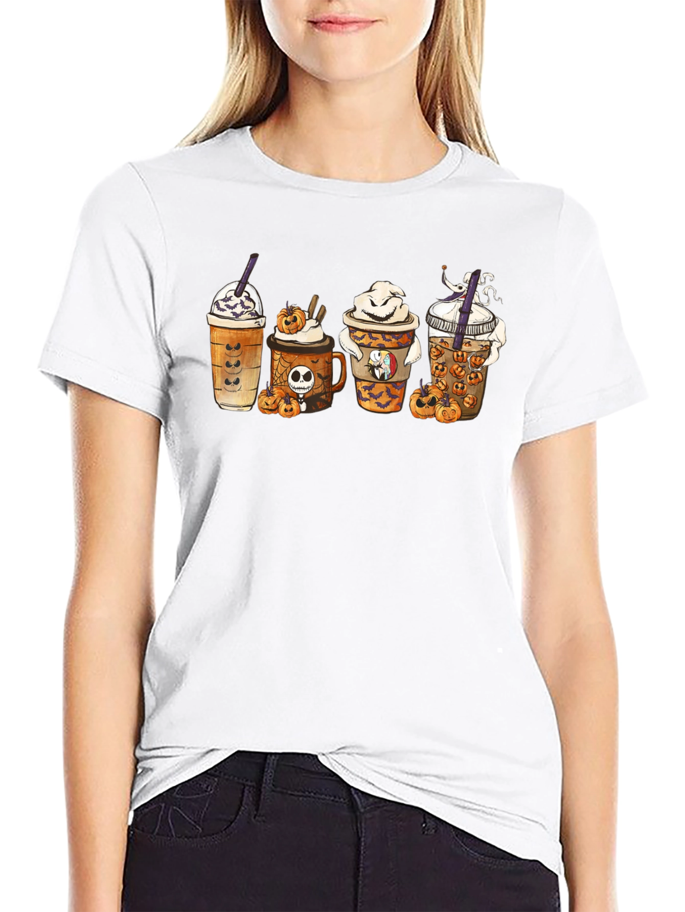 Halloween Pumpkin Latte T-Shirt